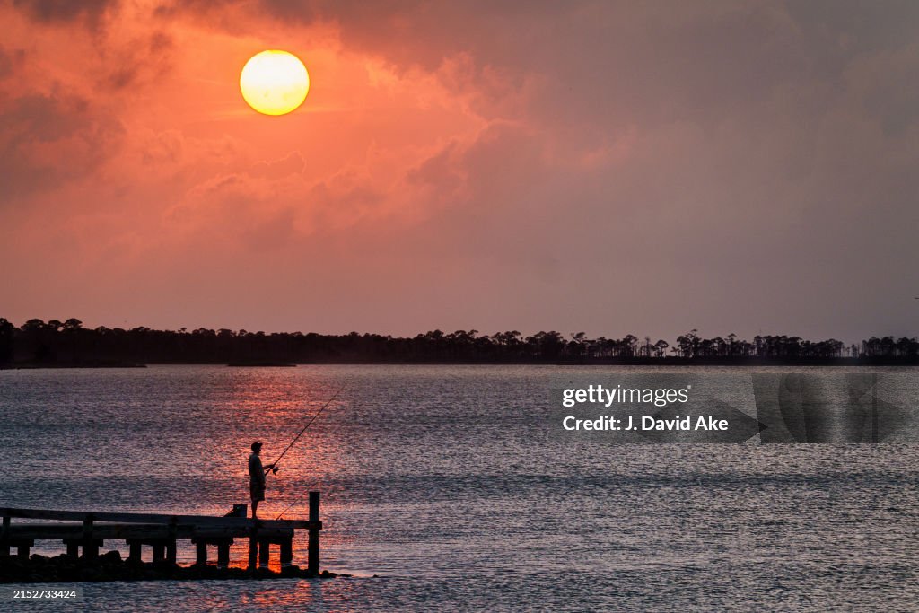 Sunset Fishing in Alabama