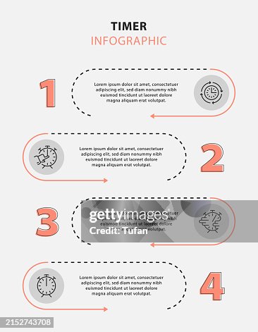 Timer Infographic Template Timer Infographic Template