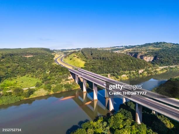 bridge over the umkhomazi river - durban south africa stock pictures, royalty-free photos & images