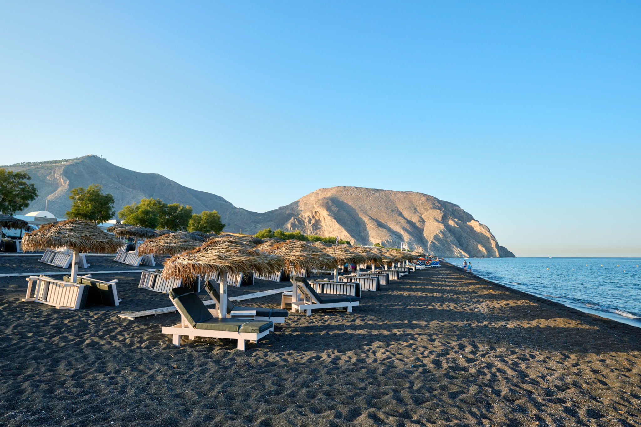 santorini beach