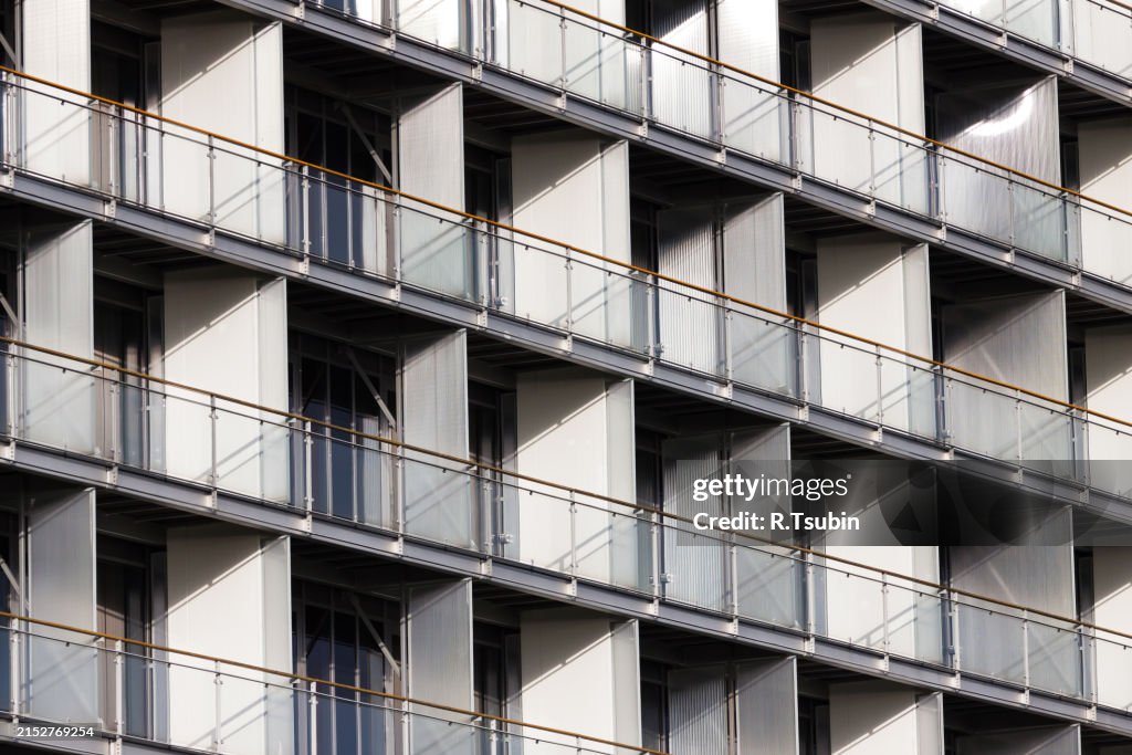 Regular Structure Of Windows And Balconies High-Res Stock Photo - Getty ...