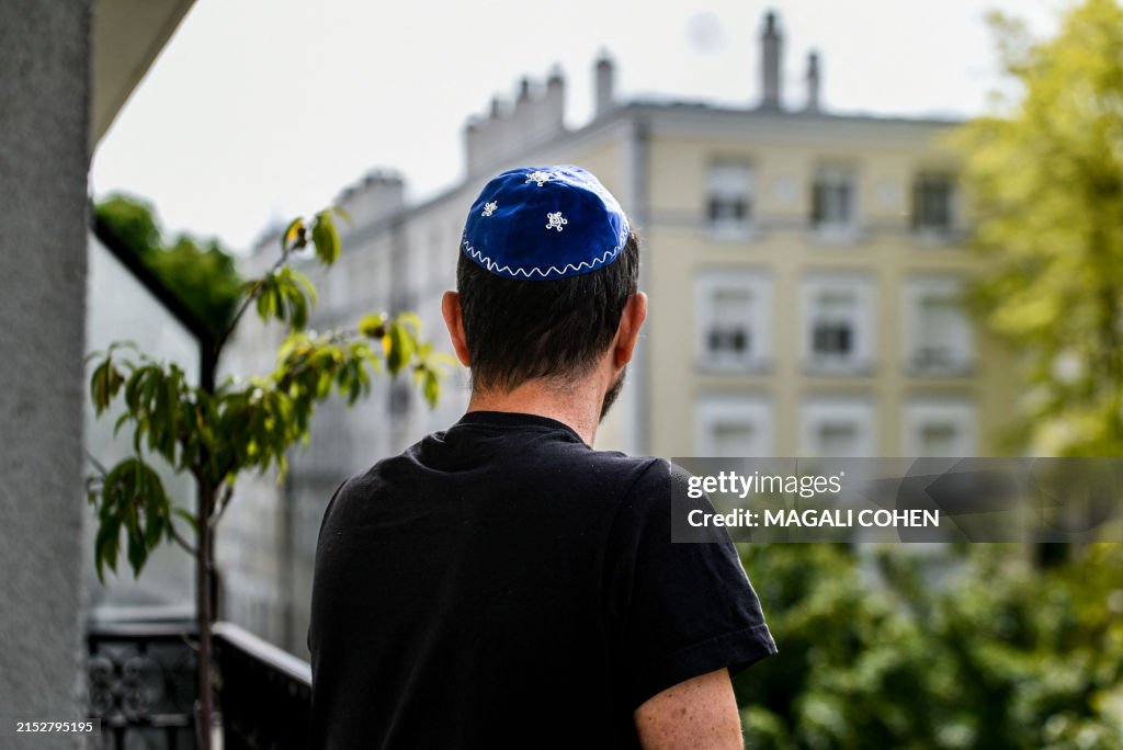 FRANCE-JEWISH-KIPPAH