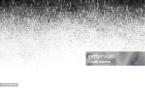 black crosshatched lines vector background - cross hatching stock illustrations