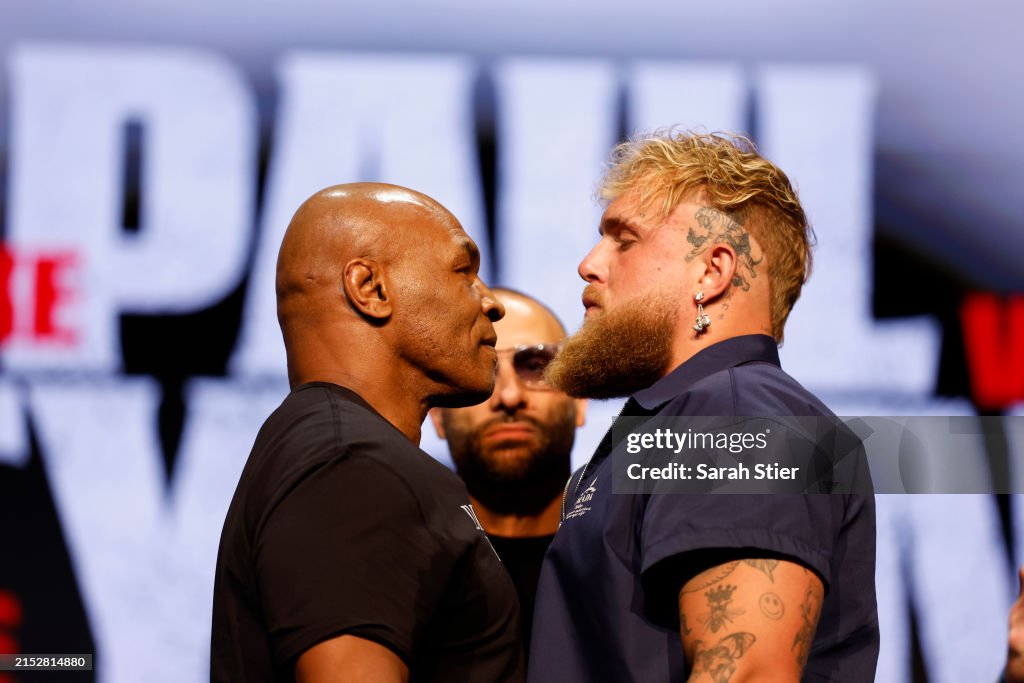 Jake Paul vs. Mike Tyson Boxing Match Press Conference