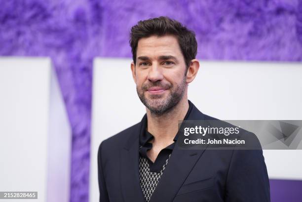 John Krasinski attends the New York Premiere of "IF" at the SVA Theater on May 13 in New York, New York.