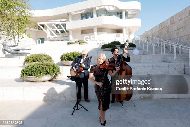 Band plays during Getty Prize 2024 at Getty Center on May 13, 2024 in Los Angeles, California.