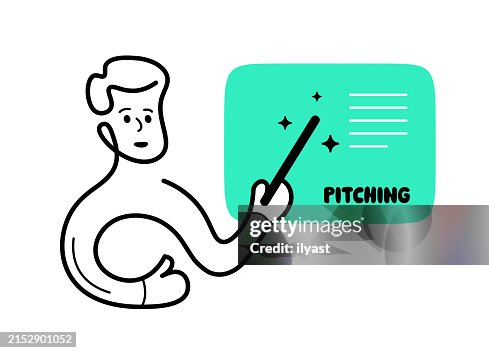 Continuous Editable Line Character Idea Pitching Continuous Editable Line Character Idea Pitching
