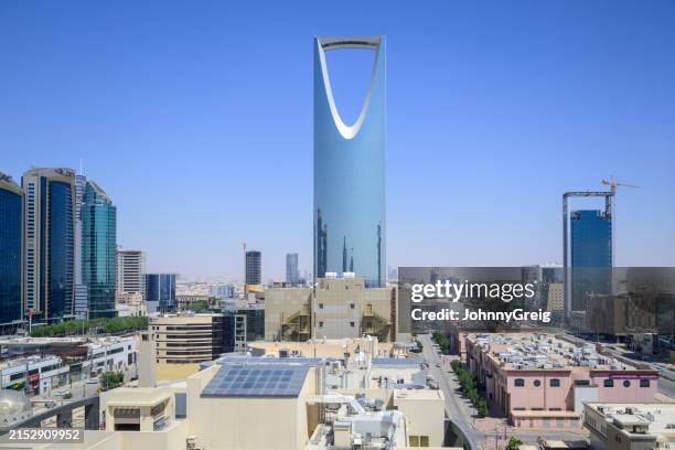 distretto di al olaya di riyadh, arabia saudita - saudi capital riad foto e immagini stock