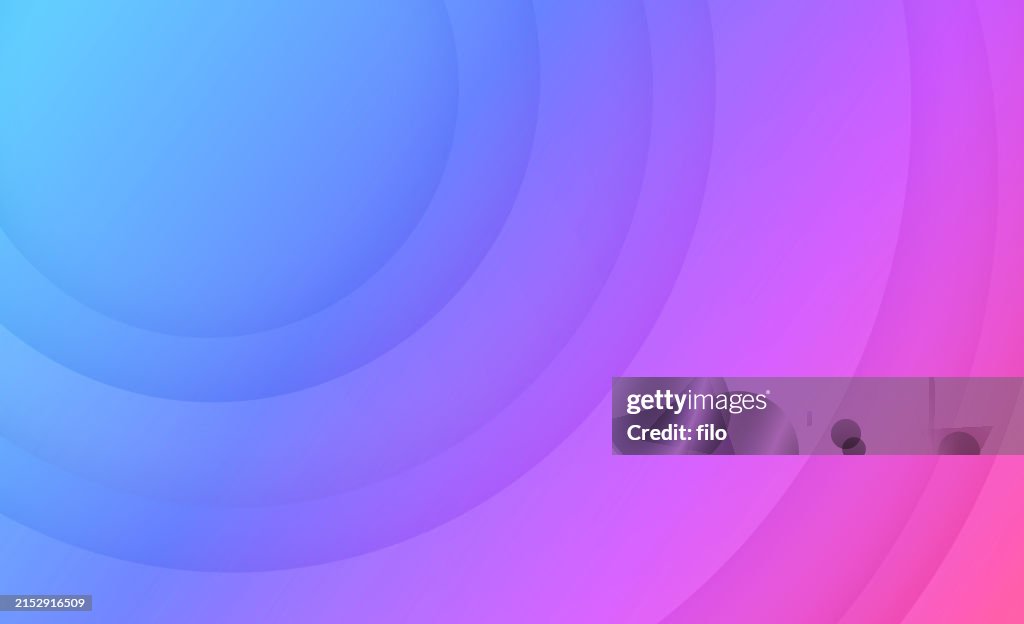 Abstract Curve Gradient Layers Background High-Res Vector Graphic ...