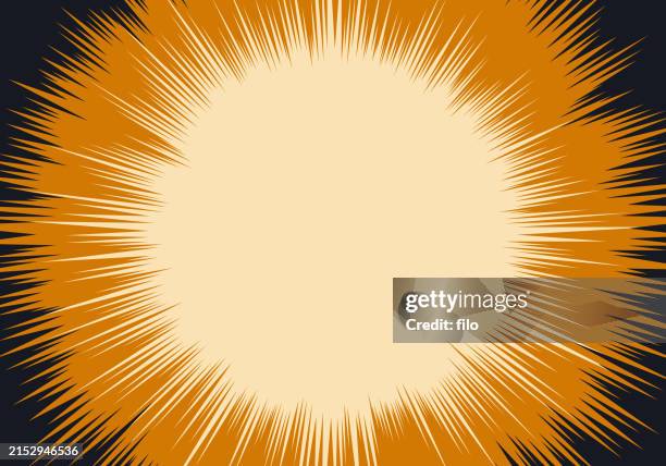 blast zap excitement explosion abstract background - converging lines black vector stock illustrations