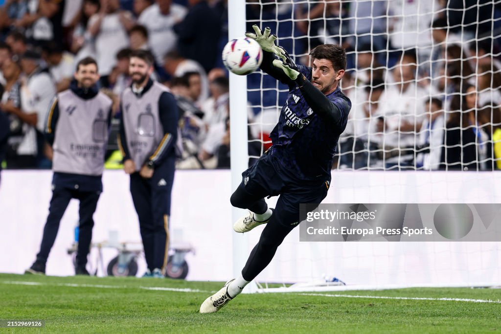 Courtois makes bid for starting spot in Champions League final with strong performance