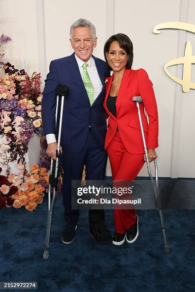 Bill Ritter Body Bill Ritter and Sade Baderinwa attend the 2024 Disney Upfront at ...