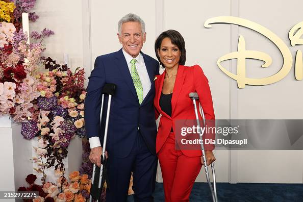 Bill Ritter Body Bill Ritter and Sade Baderinwa attend the 2024 Disney Upfront at ...