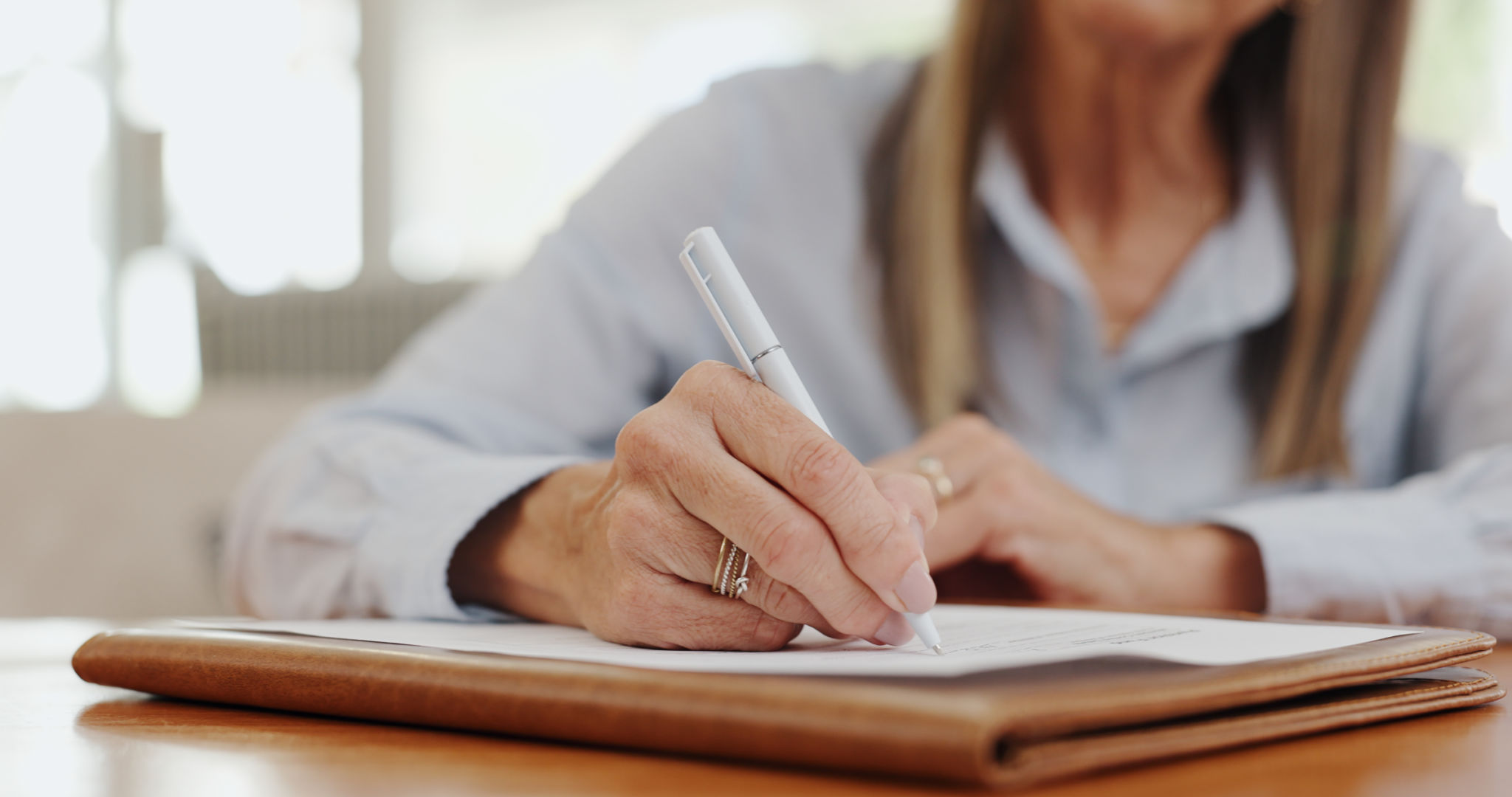 people filling forms