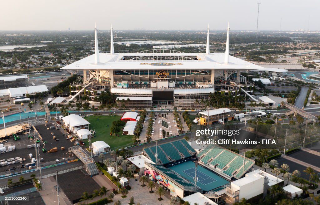 Aerial Views of Miami Ahead of FIFA 2026 World Cup