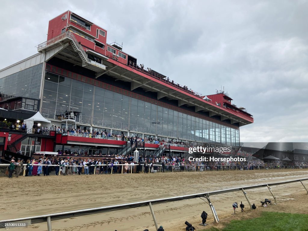 Preakness Map Pimlico grandstand Preakness Day, Pimlico Race Course, on May 18 ...