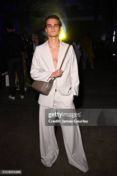 Will McDonald attends the Romance Was Born show during Australian Fashion Week Presented By Pandora 2024 at Carriageworks on May 15, 2024 in Sydney,...