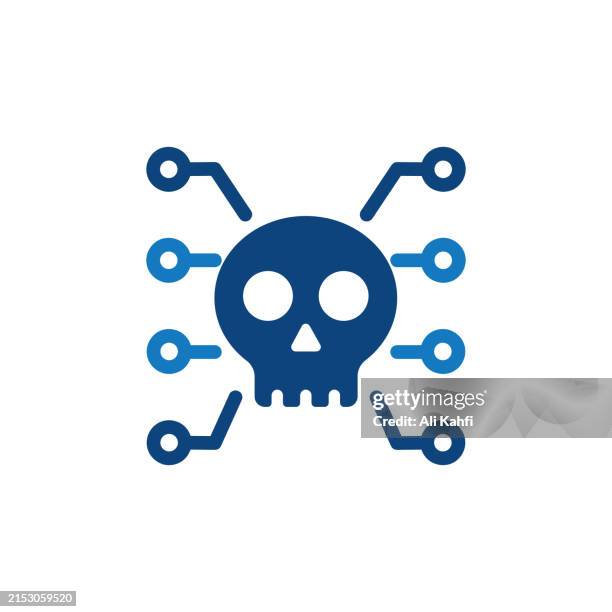 malware icon. solid icon that can be applied anywhere, simple, pixel perfect and modern style. - security camera isolated stock illustrations