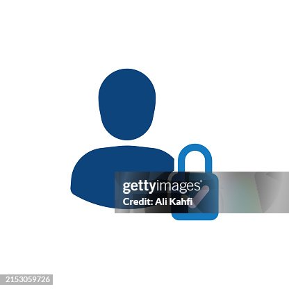 Account access icon. Solid icon that can be applied anywhere, simple, pixel perfect and modern style. Account access icon. Solid icon that can be applied anywhere, simple, pixel perfect and modern style.