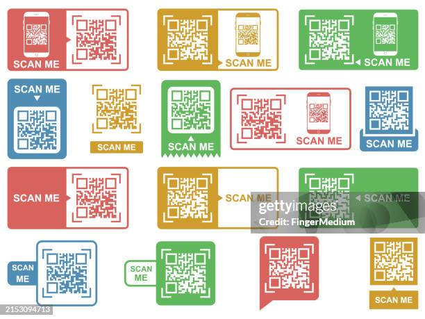 52 Qr Code Frame Stock Photos, High-Res Pictures, and Images - Getty Images