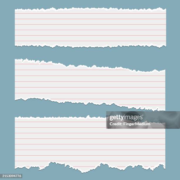 Note Paper High Resolution Torn Paper Notes Vector Set High-Res Vector Graphic - Getty Images
