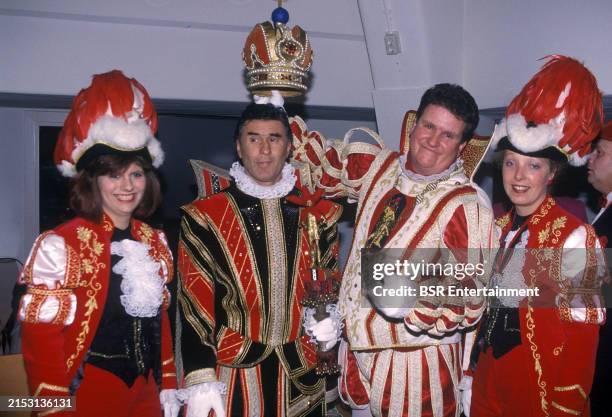 Dutch former footballer Sjaak Swart Crowned Prince Carnival of Amsterdam.