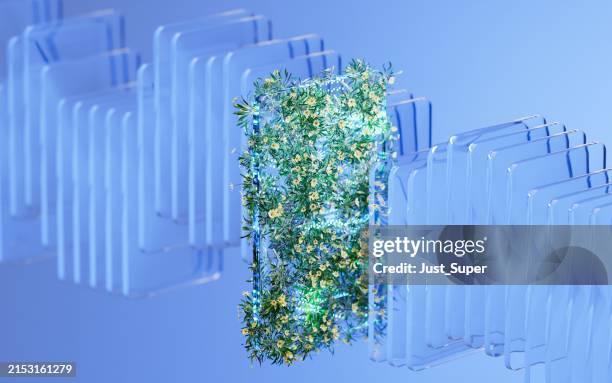 artificial intelligence sustainable responsible technology - tree ai fotografías e imágenes de stock