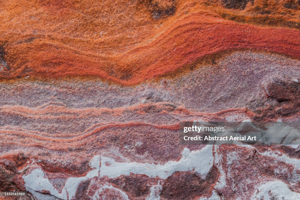 Broome Area Rocks Topdown Image Showing Layers Of Rock Broome Western Australia Australia ...