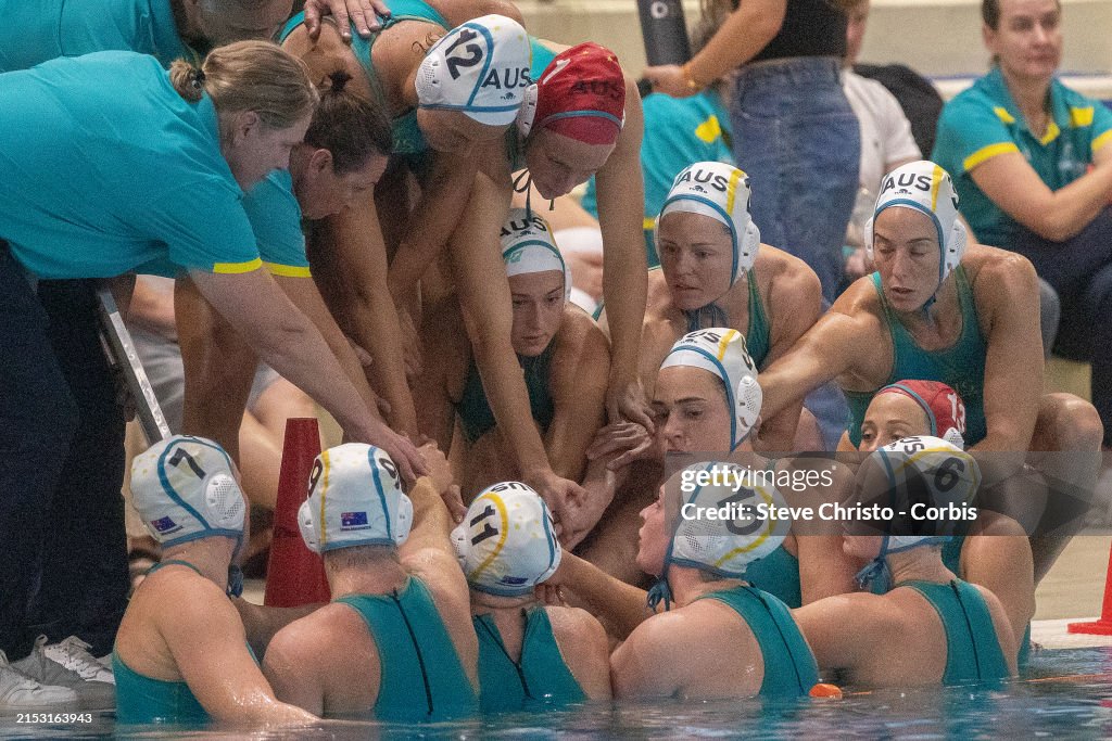 Australia v China - International Water Polo
