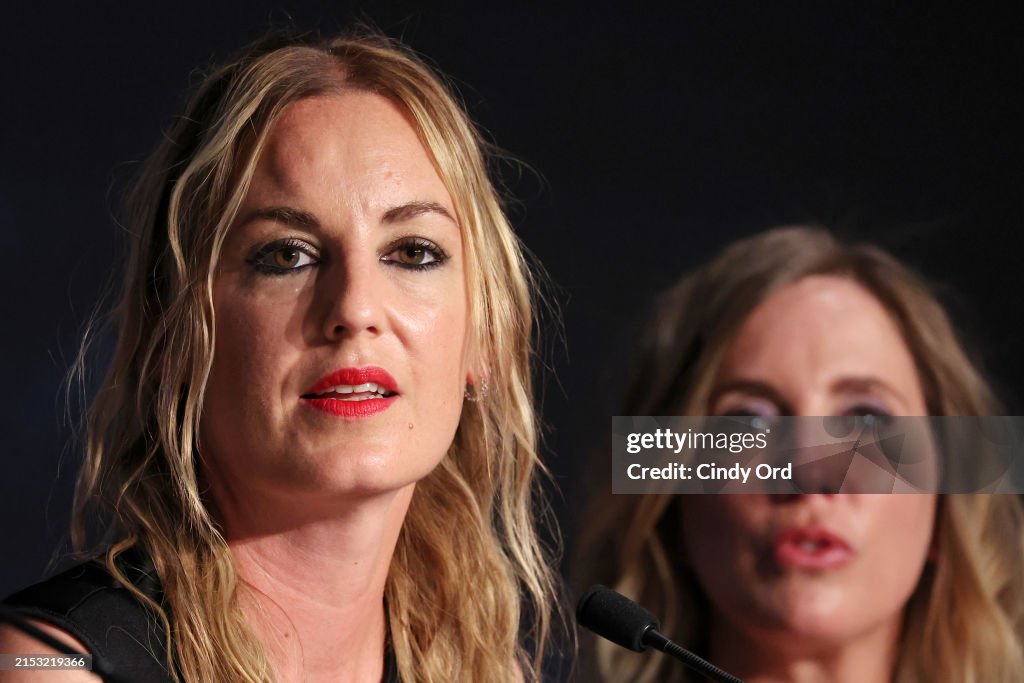 Agathe Riedinger and Andréa Bescond attend the