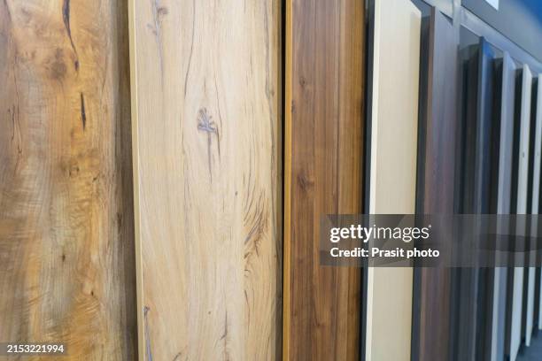 wooden wall samples for your home - ornamental woodwork stock pictures, royalty-free photos & images