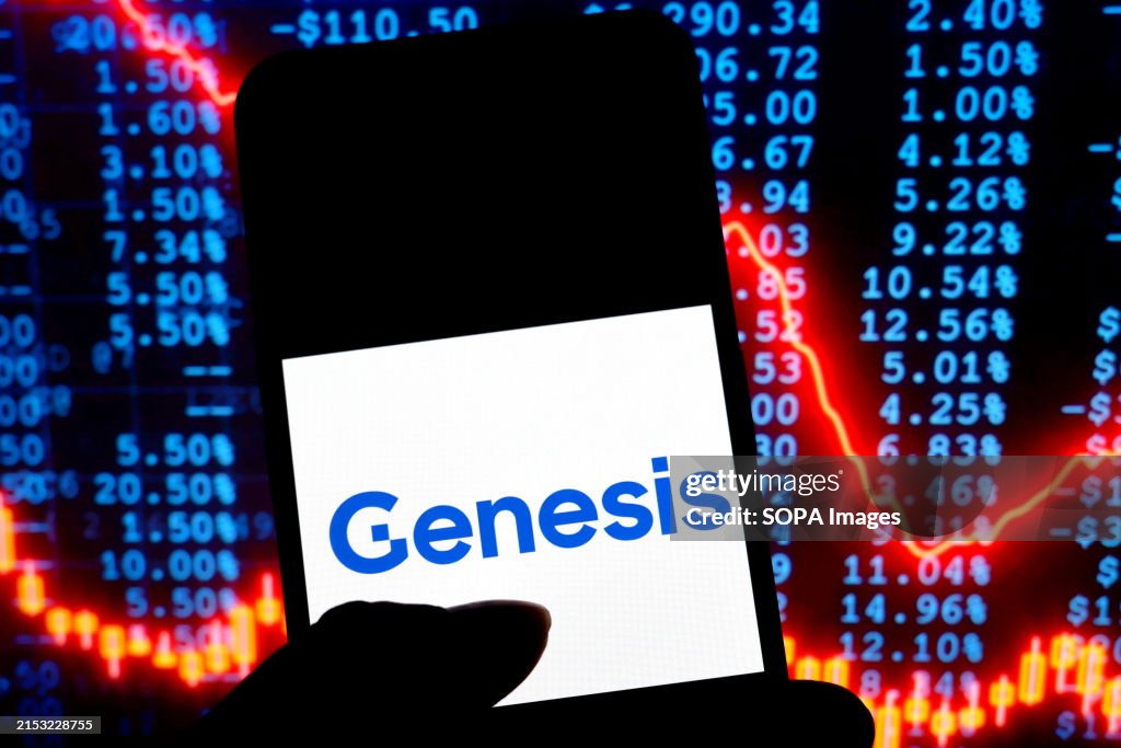 Genesis Router Logo In this photo illustration, a Genesis logo seen displayed on a... News ...