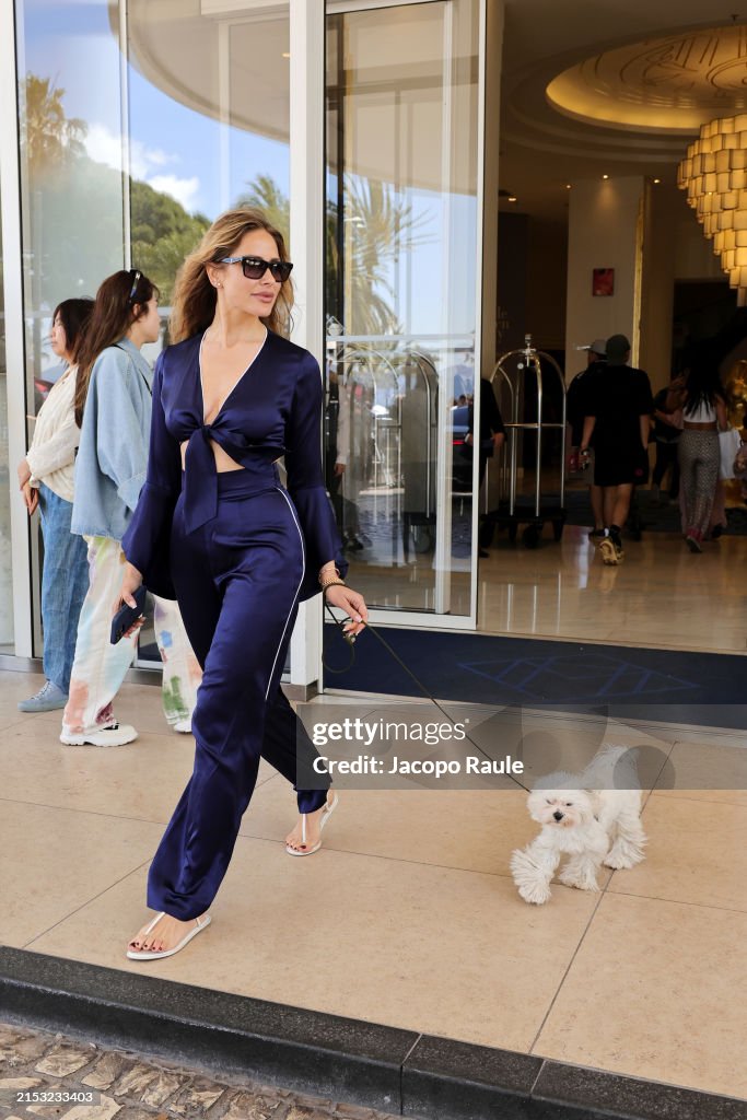 Celebrity Sightings: Day 3 - The 77th Annual Cannes Film Festival
