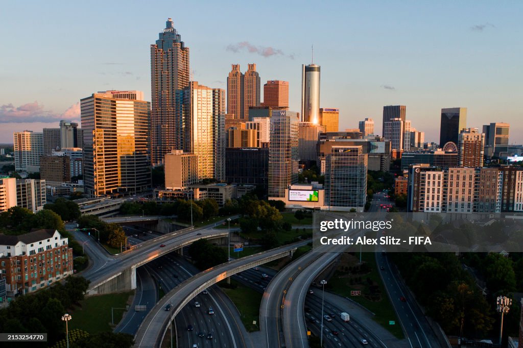 Aerial Views of Atlanta Ahead of FIFA 2026 World Cup