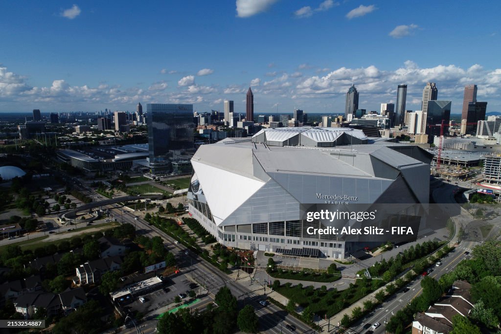 Aerial Views of Atlanta Ahead of FIFA 2026 World Cup