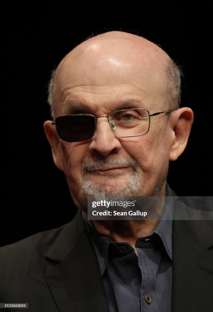 Salman Rushdie Visits Berlin