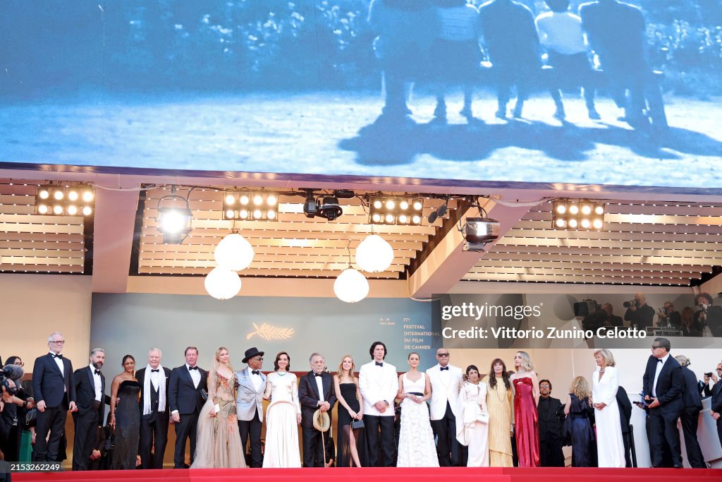 "Megalopolis" Red Carpet - The 77th Annual Cannes Film Festival