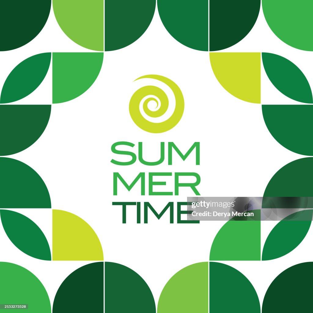 Time Letiring Summer Time Letteringabstract Lettering Vector Stock Illustration High ...