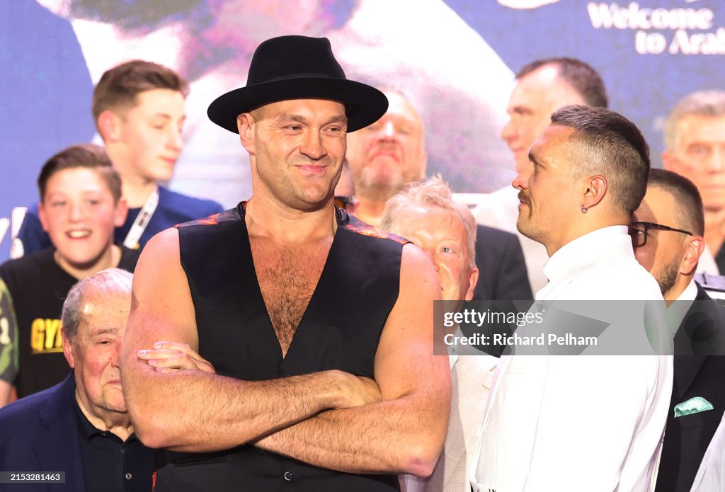 Tyson Fury v Oleksandr Usyk: Ring Of Fire - Final Press Conferences