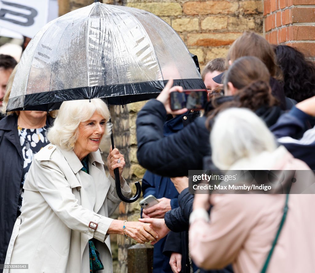 The Queen Celebrates Literature In East Sussex