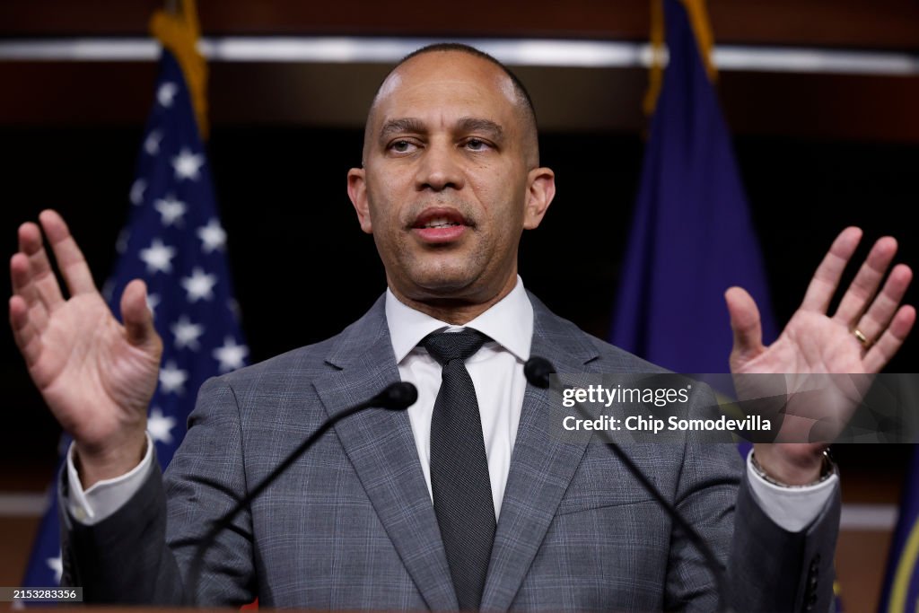 Democratic Leader Rep. Hakeem Jeffries Holds Weekly News Conference