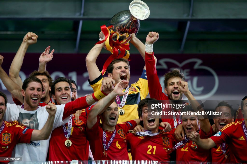 Spain V Italy, UEFA Euro 2012 Final Match