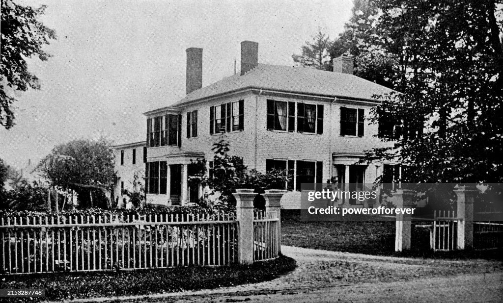 Ralph Waldo Emerson House in Concord, Massachusetts, United States - 19th Century