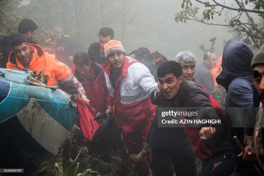 IRAN-POLITICS-ACCIDENT-DEATH