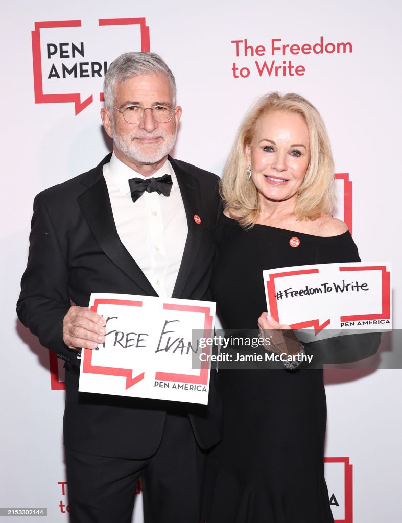 American Spring Peter Barbey and Pamela Barbey attend the 2024 PEN America Spring ...