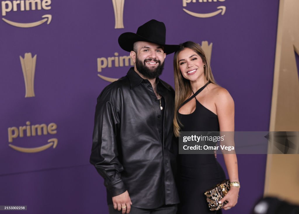 ONLY. Carin León and Isabel Alejandra Esquer attend the 59th Academy ...