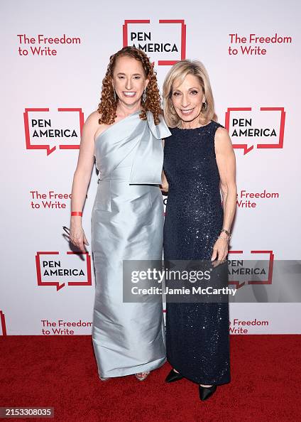 American Spring Suzanne Nossel and Andrea Mitchell attend the 2024 PEN America Spring ...