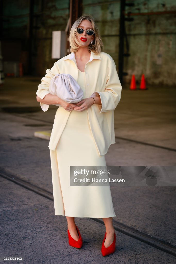 Street Style - Day 5 - Australian Fashion Week Presented By Pandora 2024