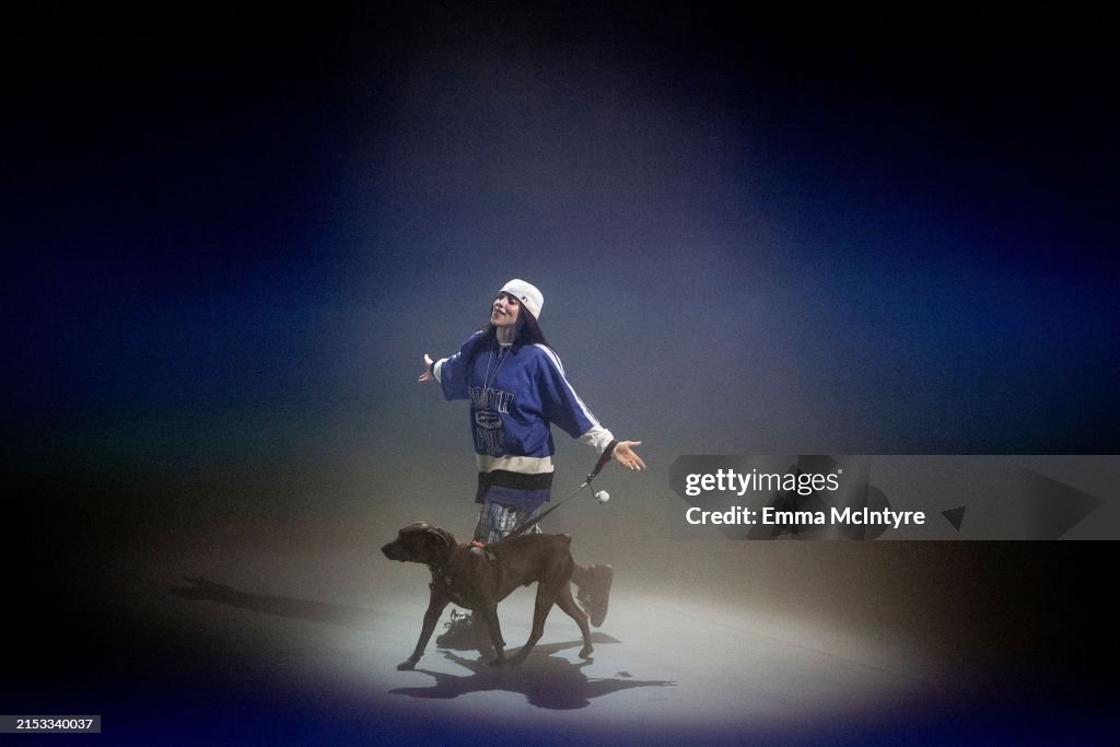 Billie Eilish Hosts Listening Party For New Album "Hit Me Hard And Soft" At The Kia Forum