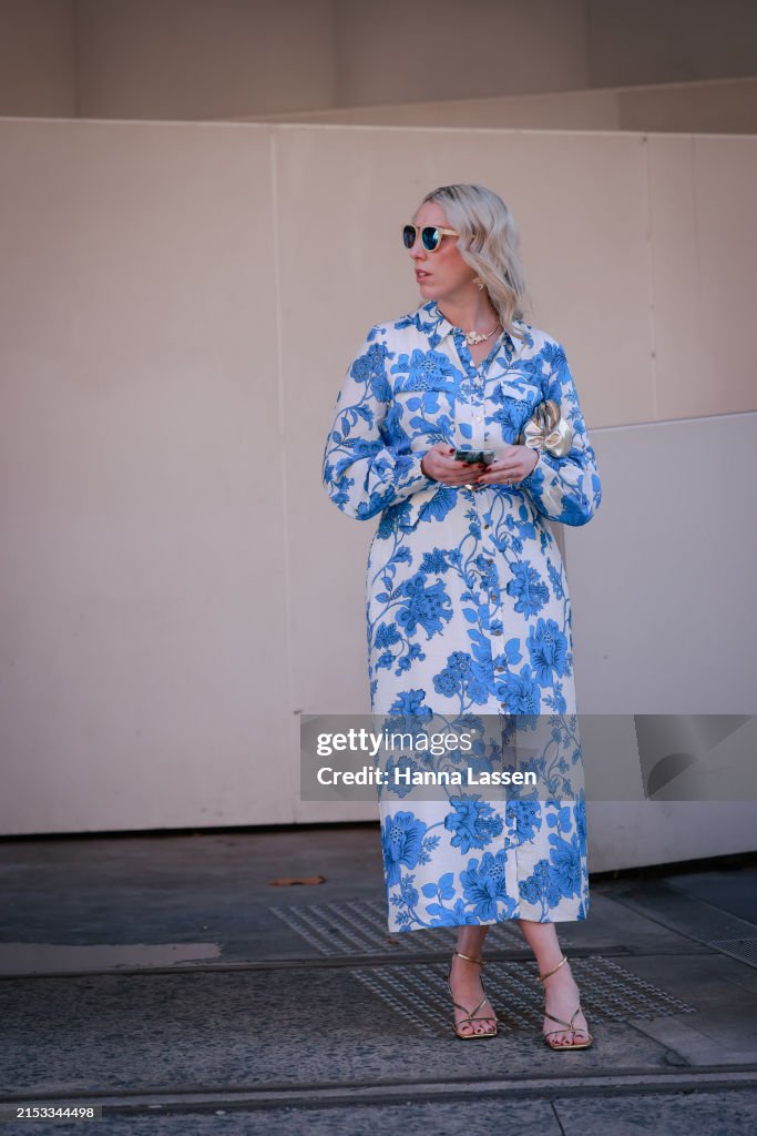 Street Style - Day 5 - Australian Fashion Week Presented By Pandora 2024